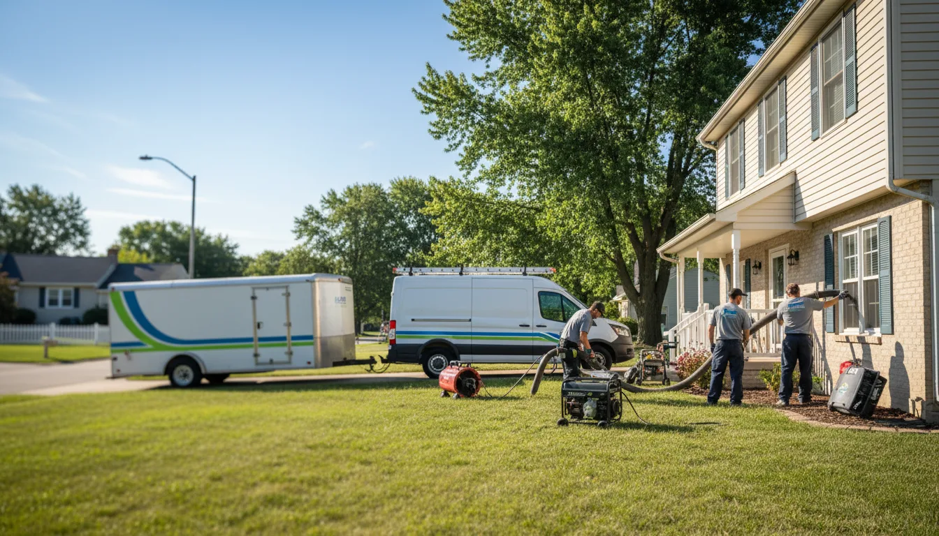 Flooded Basement Restoration And Cleanup With Repair in Grand Marais, MI near me